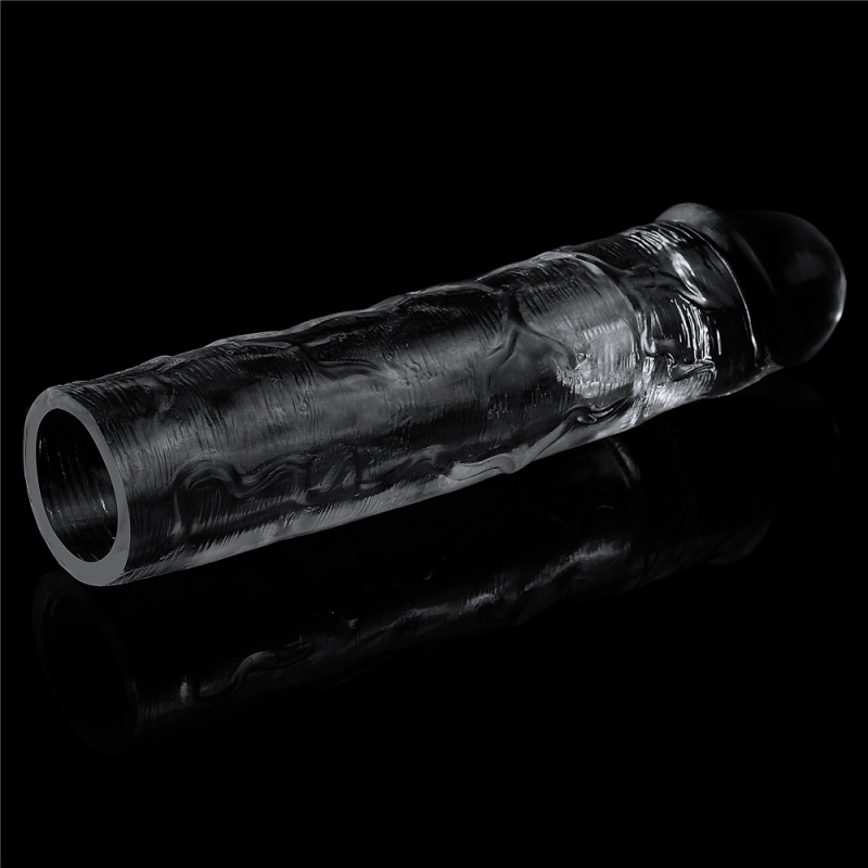 gaine de penis flawless 19 x 4cm transparente 1