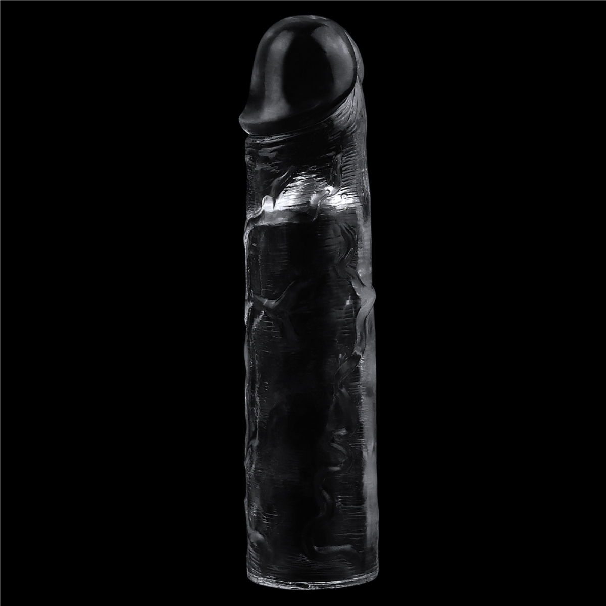 gaine de penis flawless 19 x 4cm transparente 2