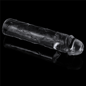 gaine de penis flawless 19 x 4cm transparente