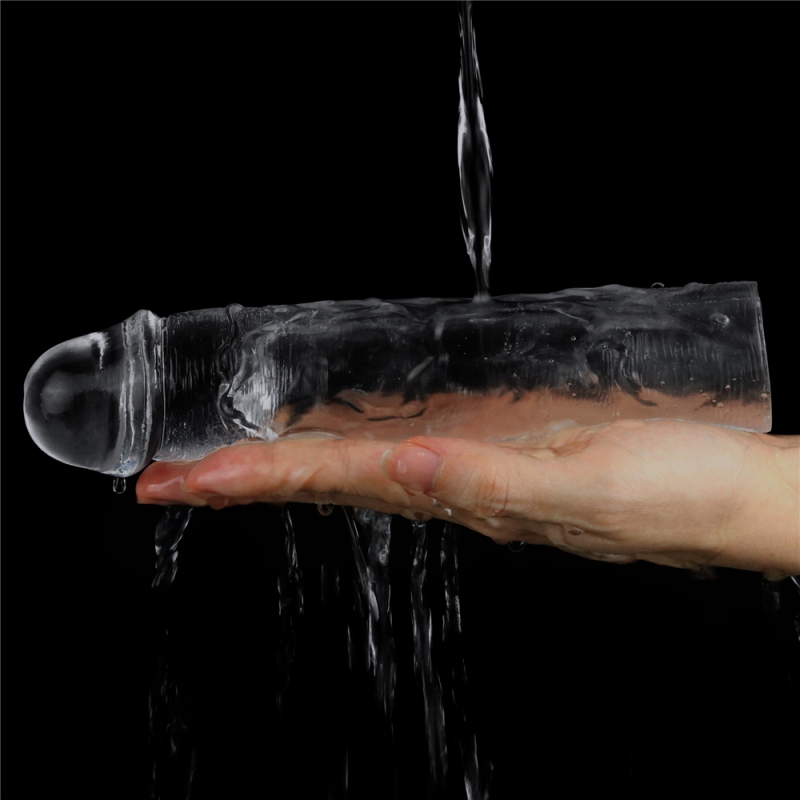 gaine de penis flawless 19 x 4cm transparente 4