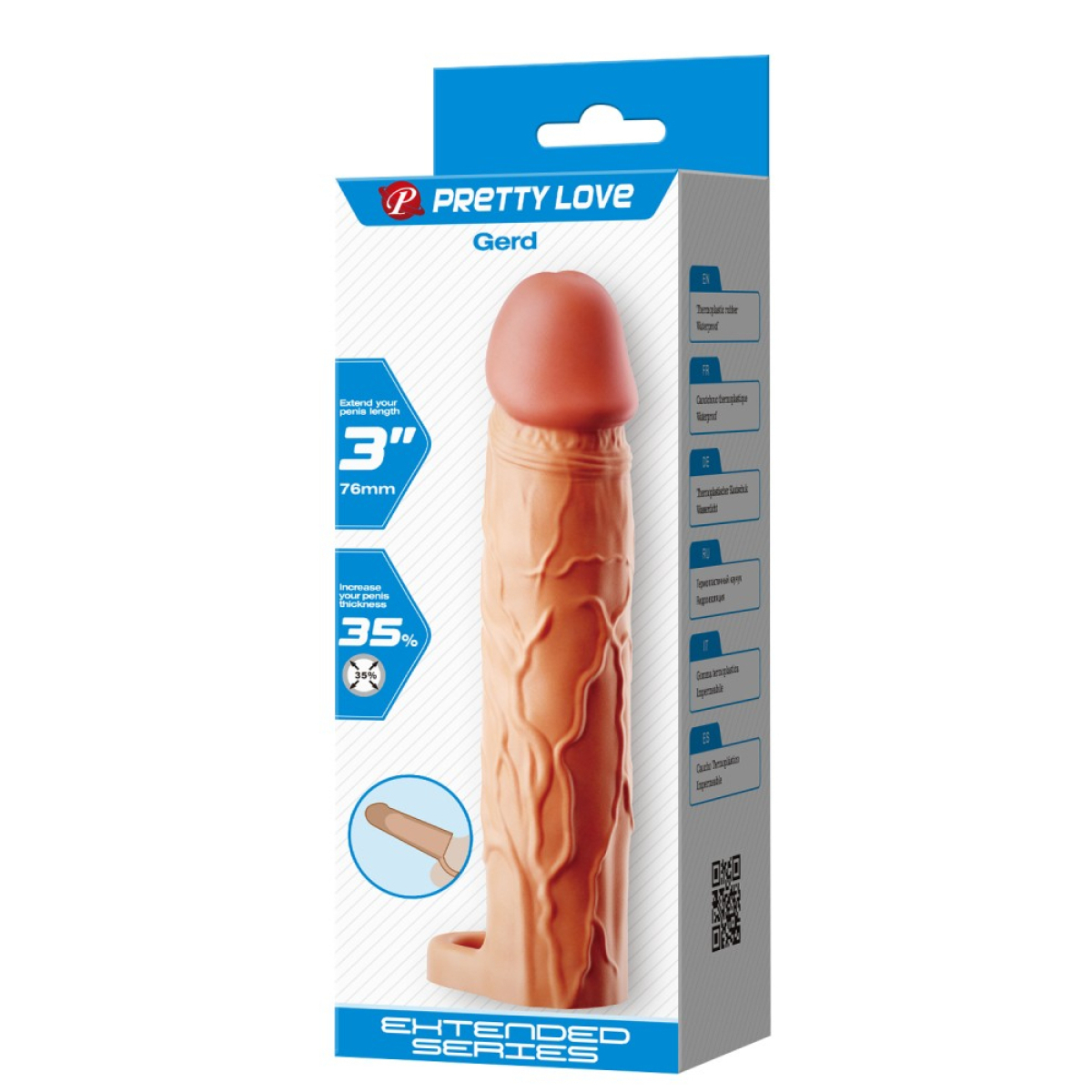 gaine de penis gerd 185 x 4cm 1