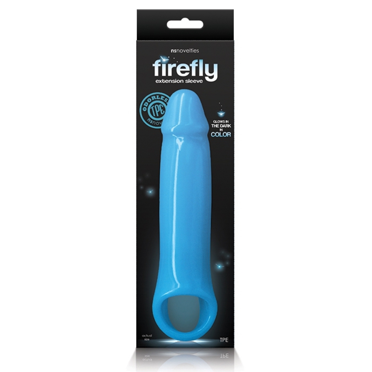 gaine de penis glow firefly 20cm 1