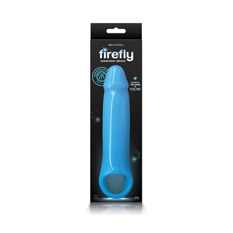 gaine de penis glow firefly 20cm 1