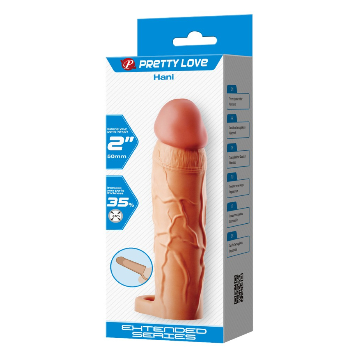 gaine de penis hani 16 x 4cm 1