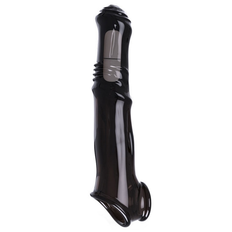 gaine de penis horse sleeve 18 x 35cm noir