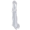 gaine de penis horse sleeve 18 x 35cm transparent