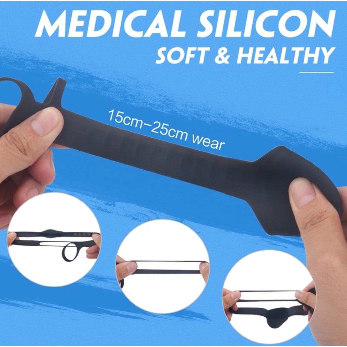 gaine de penis jocker 147 x 37cm 2