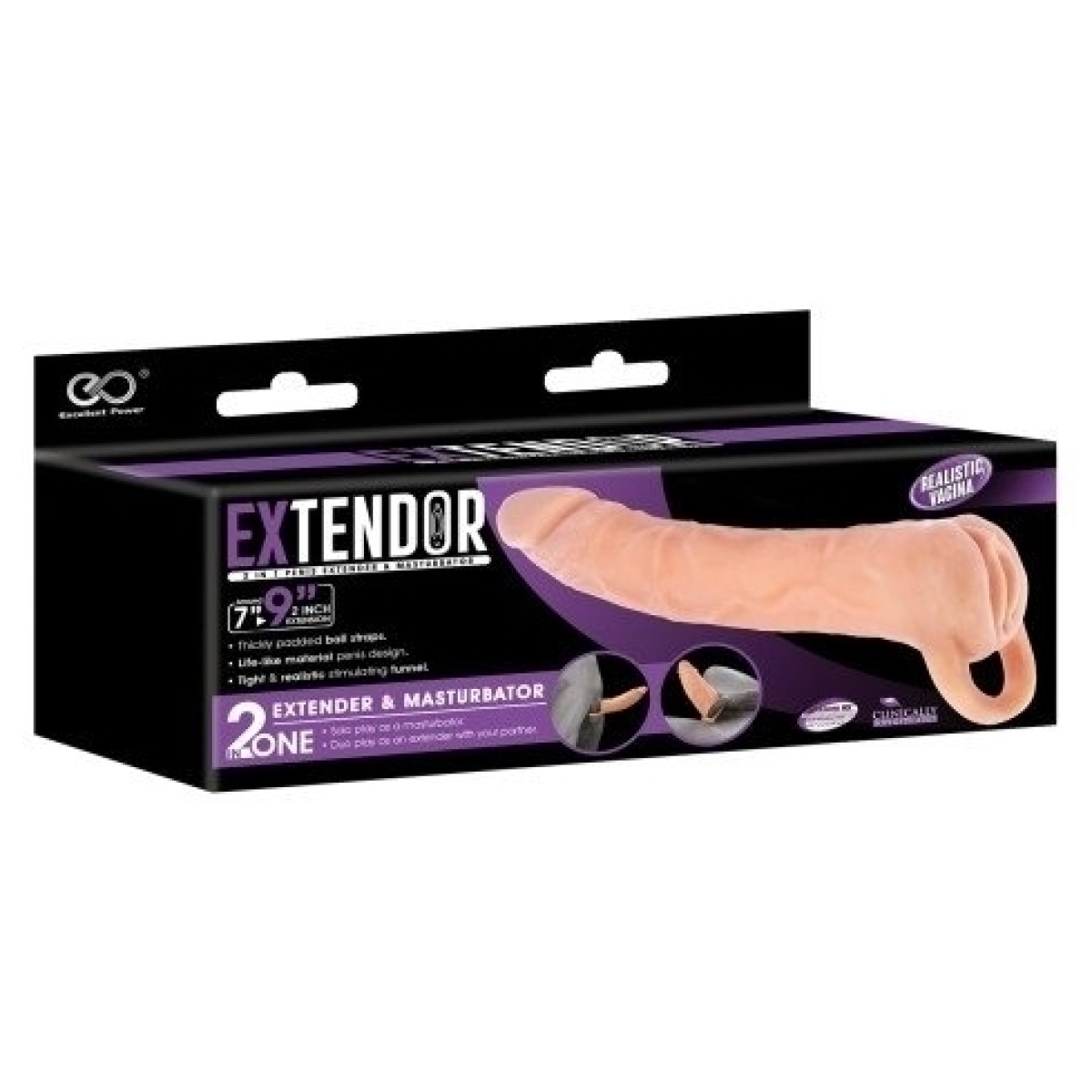 gaine de penis masturbateur extendor 9 22 x 5cm 1