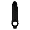 gaine de penis mighty 15 x 45cm noire