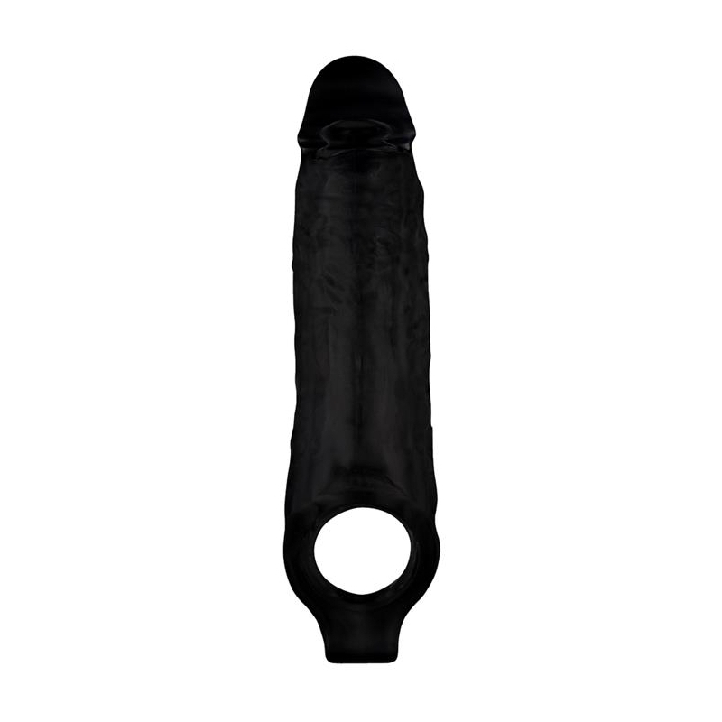 gaine de penis mighty 15 x 45cm noire