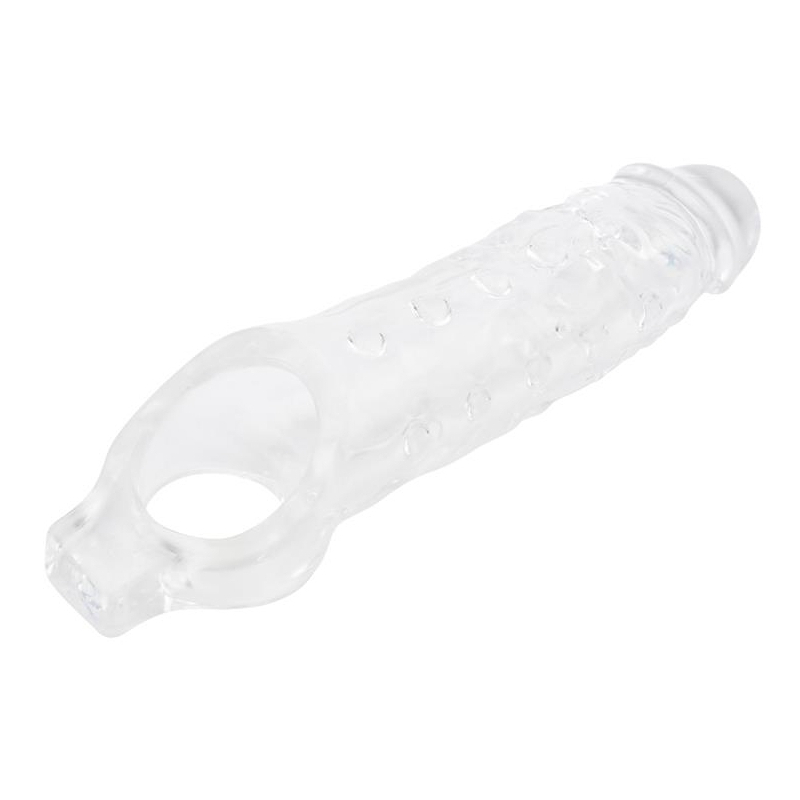 gaine de penis mighty 15 x 45cm transparente 2