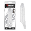 gaine de penis mighty 15 x 45cm transparente 5
