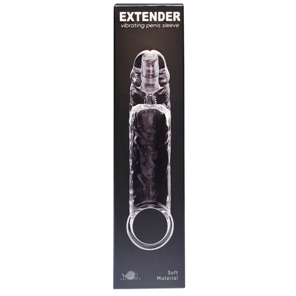 gaine de penis mini decal 14 x 4 cm transparente 1