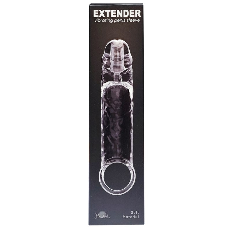 gaine de penis mini decal 14 x 4 cm transparente 1