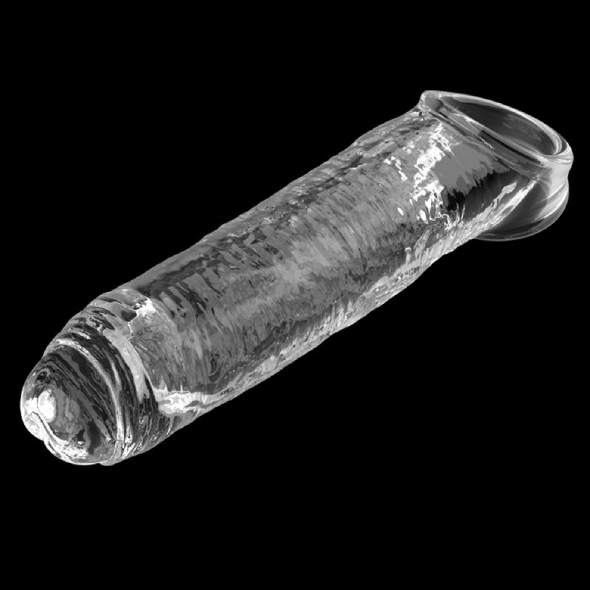 gaine de penis mini uncut 13 x 4 cm transparente 1