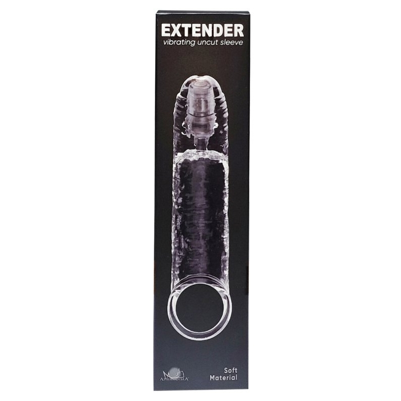 gaine de penis mini uncut 13 x 4 cm transparente 2