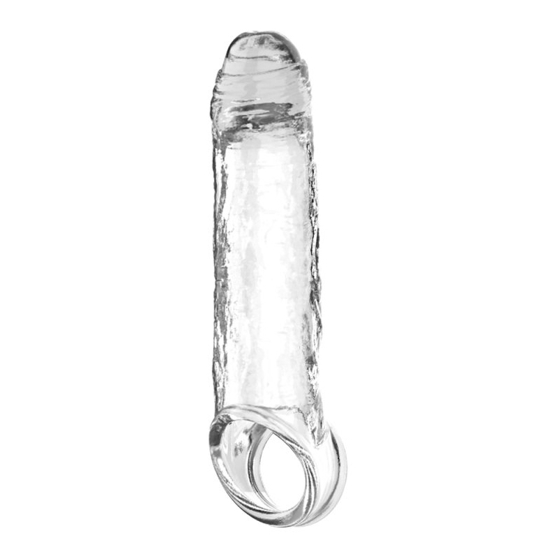 gaine-de-penis-mini-uncut-13-x-4-cm-transparente gaine de penis mini uncut 13 x 4 cm transparente