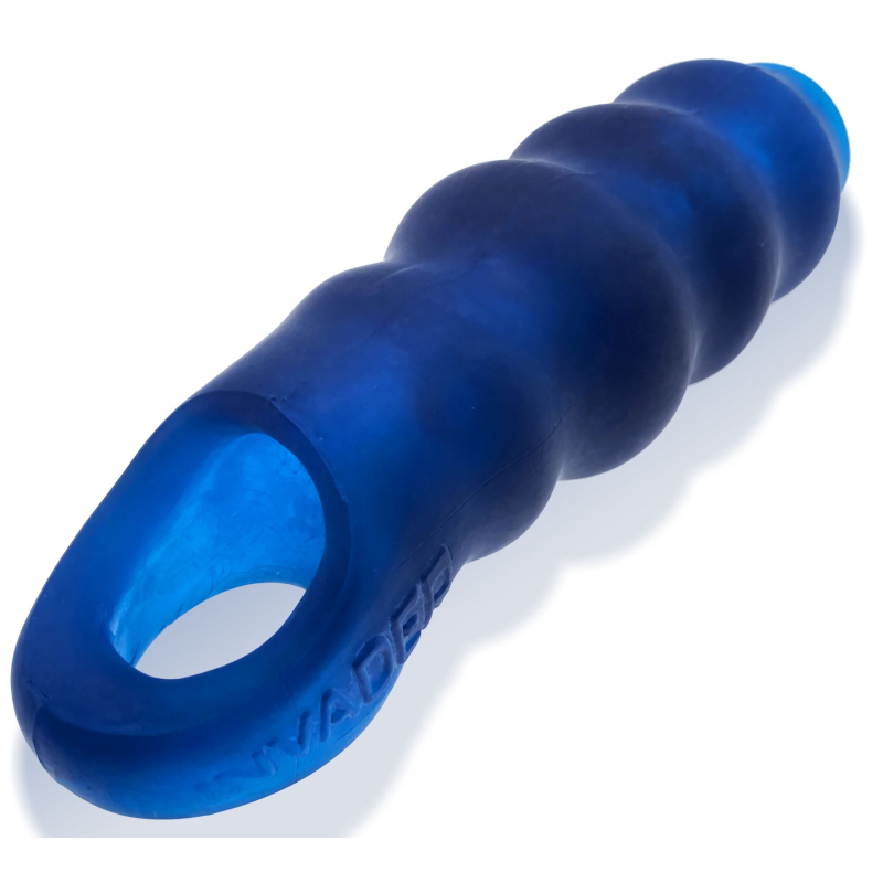 gaine de penis oxballs invader 13 x 5cm bleue 4 scaled