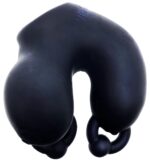 gaine de penis oxballs meatlocker 10 x 4cm noir scaled