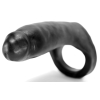 gaine de penis penetrator 17 x 4cm noire 1