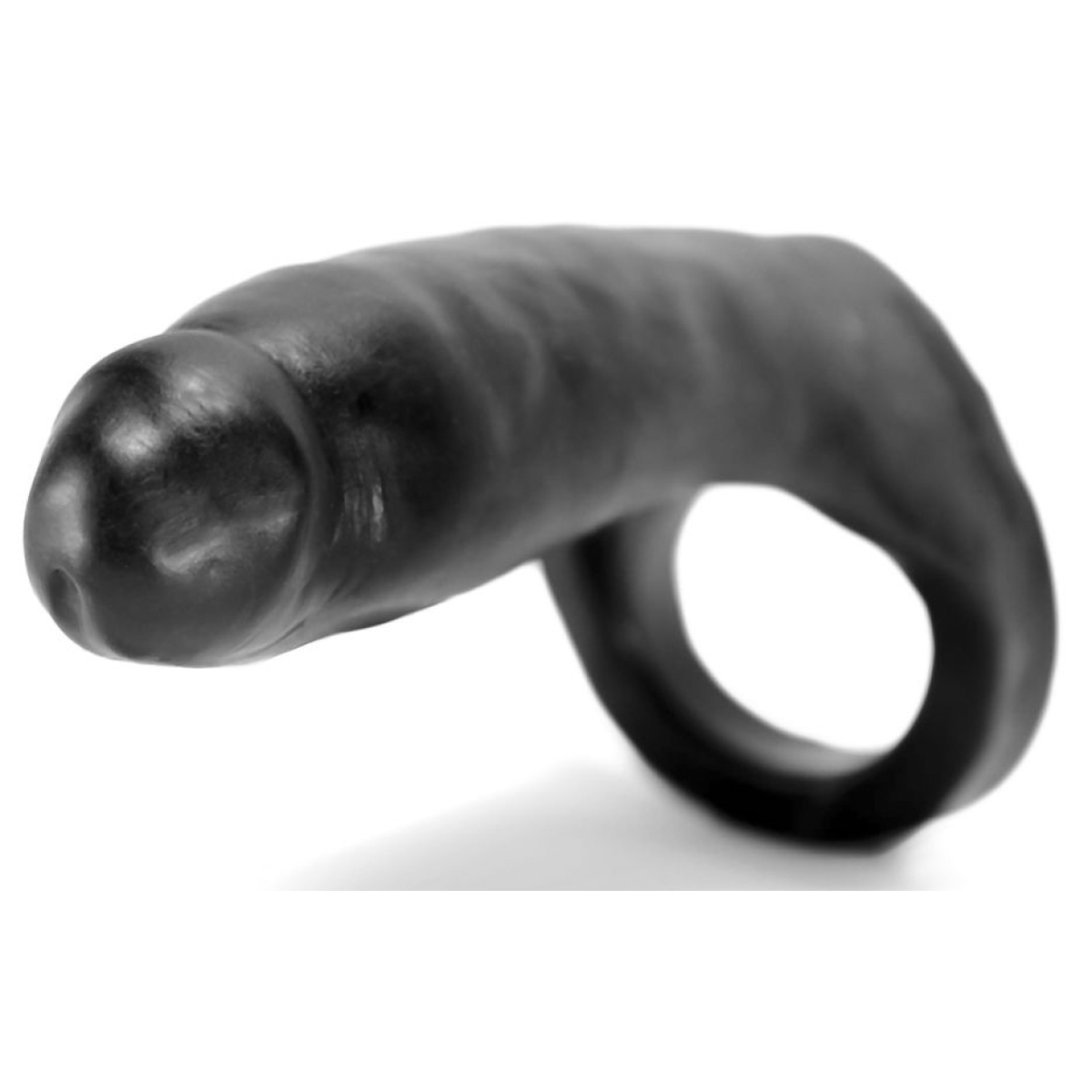 gaine de penis penetrator 17 x 4cm noire 1