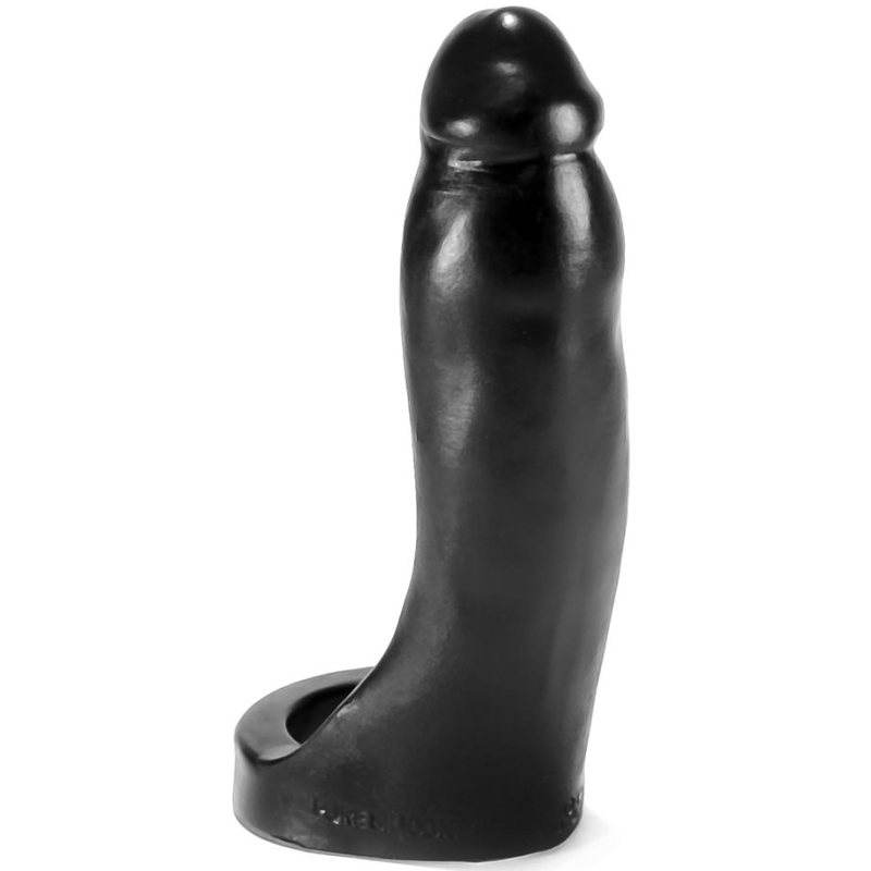 gaine de penis penetrator 17 x 4cm noire 4