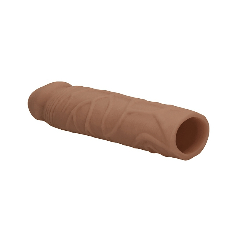 gaine de penis penis sleeve realrock 165 x 4cm tan 4