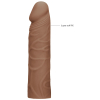 gaine de penis penis sleeve realrock 165 x 4cm tan 5