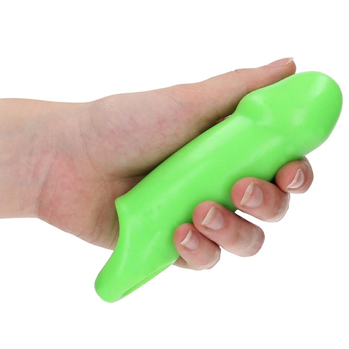 gaine de penis phosphorescente smooth strong glow 12 x 45cm 3