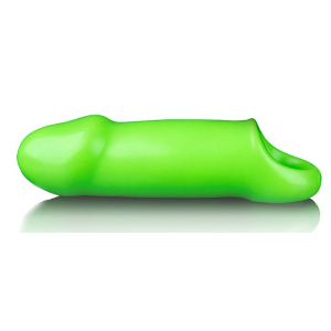 gaine de penis phosphorescente smooth strong glow 12 x 45cm