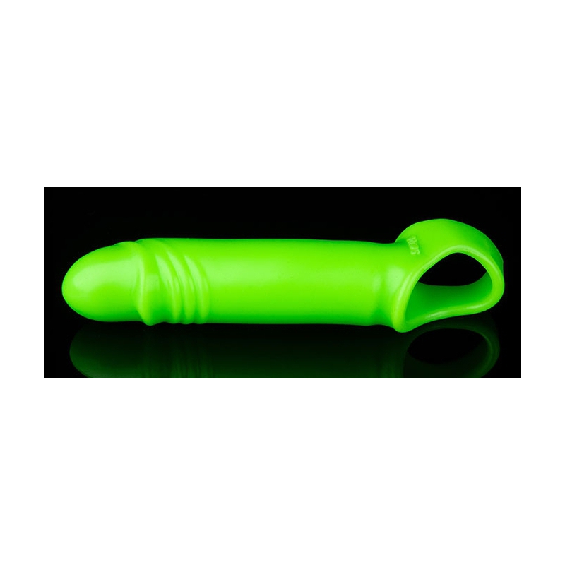 gaine de penis phosphorescente thin glow 11 x 3cm 2