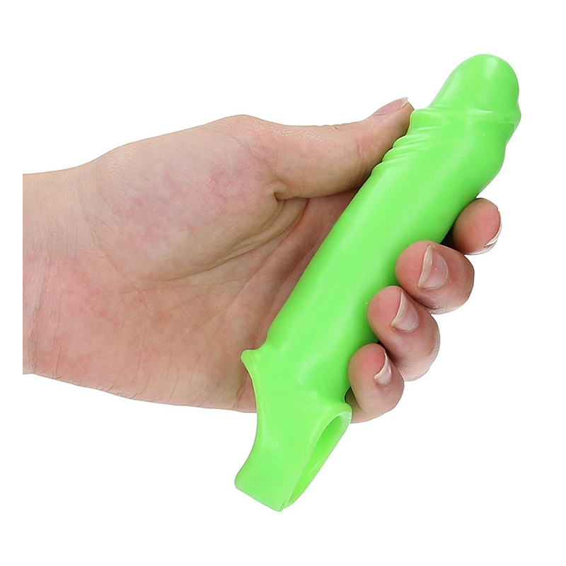 gaine de penis phosphorescente thin glow 11 x 3cm 3