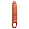 gaine de penis prolong 22 x 5cm marron