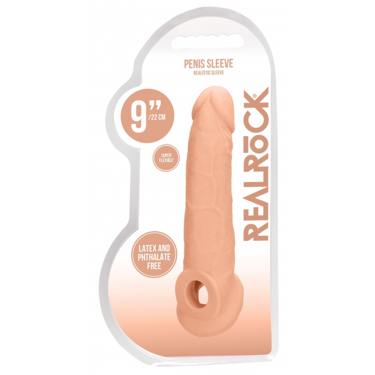gaine de penis realrock 17 x 45cm 1