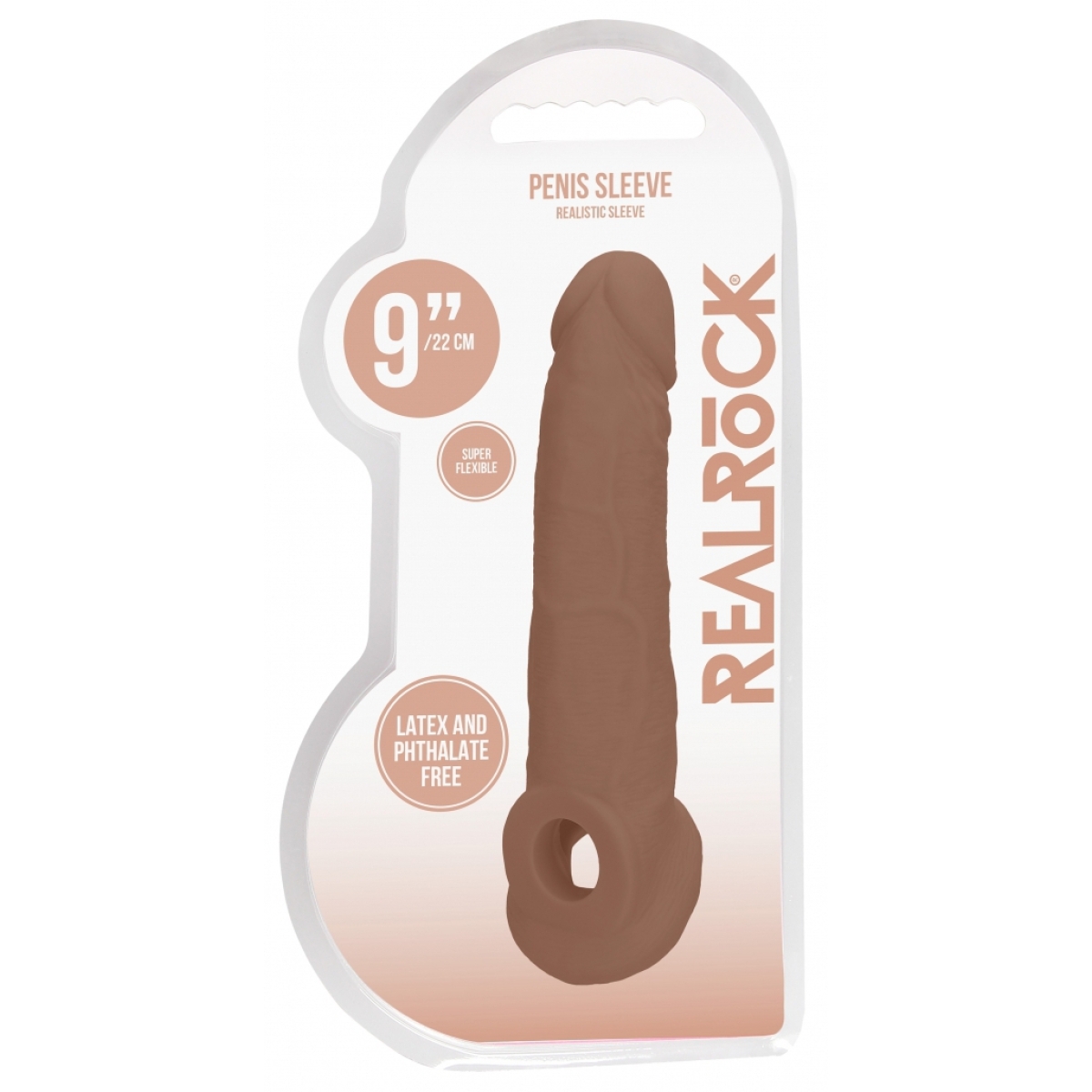 gaine de penis realrock 17 x 45cm latino 1