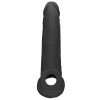 gaine de penis realrock 17 x 45cm noire 3