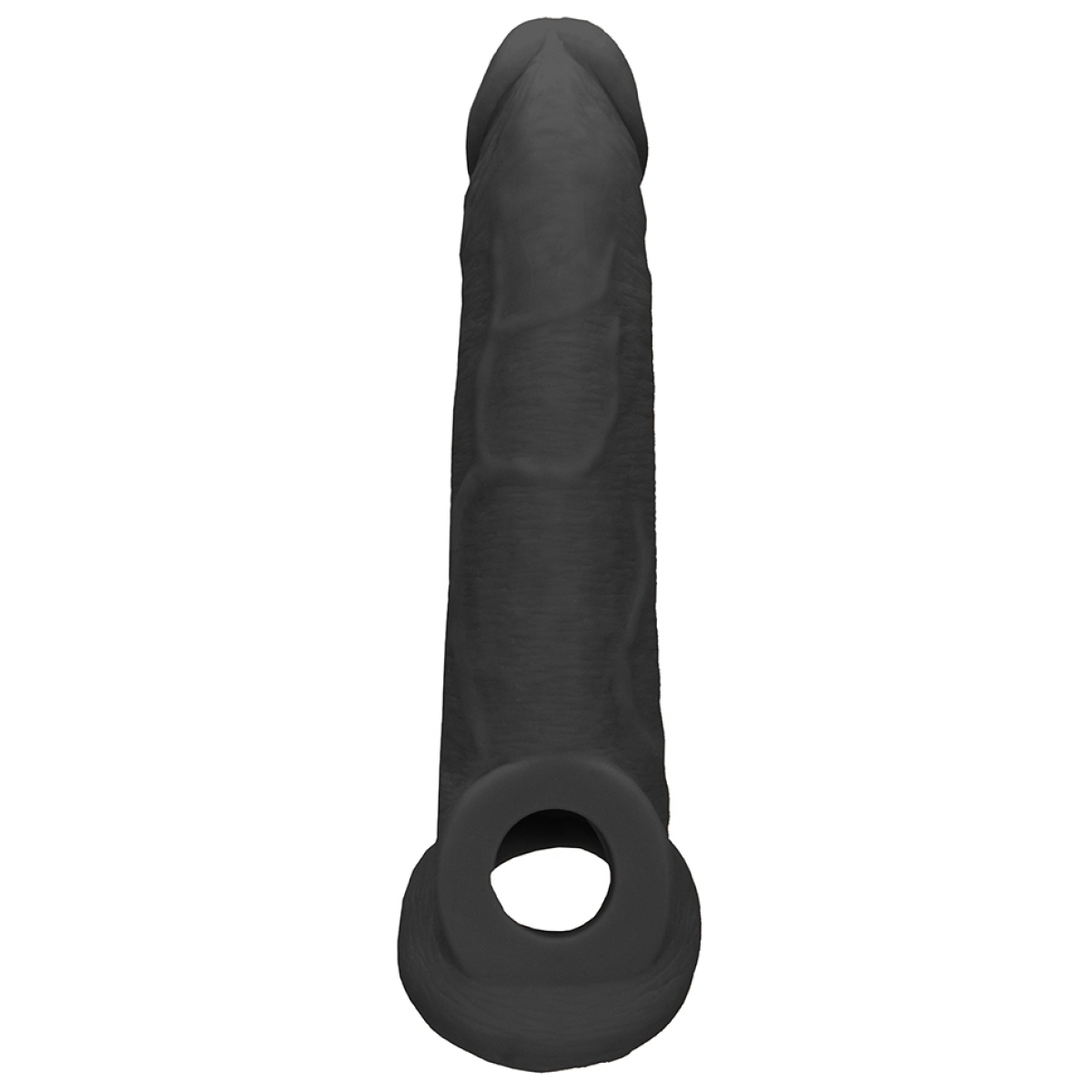 gaine de penis realrock 17 x 45cm noire 3