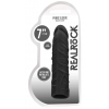 gaine de penis realrock 17 x 4cm noire 1