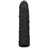 gaine de penis realrock 17 x 4cm noire