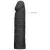 gaine de penis realrock 17 x 4cm noire 2