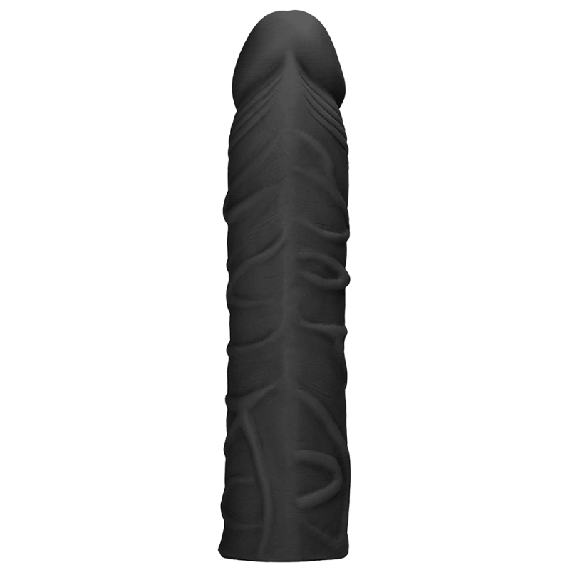 gaine de penis realrock 17 x 4cm noire 3