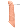 gaine de penis realrock curve 17 x 45cm 2