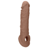 gaine de penis realrock curve 17 x 45cm latino