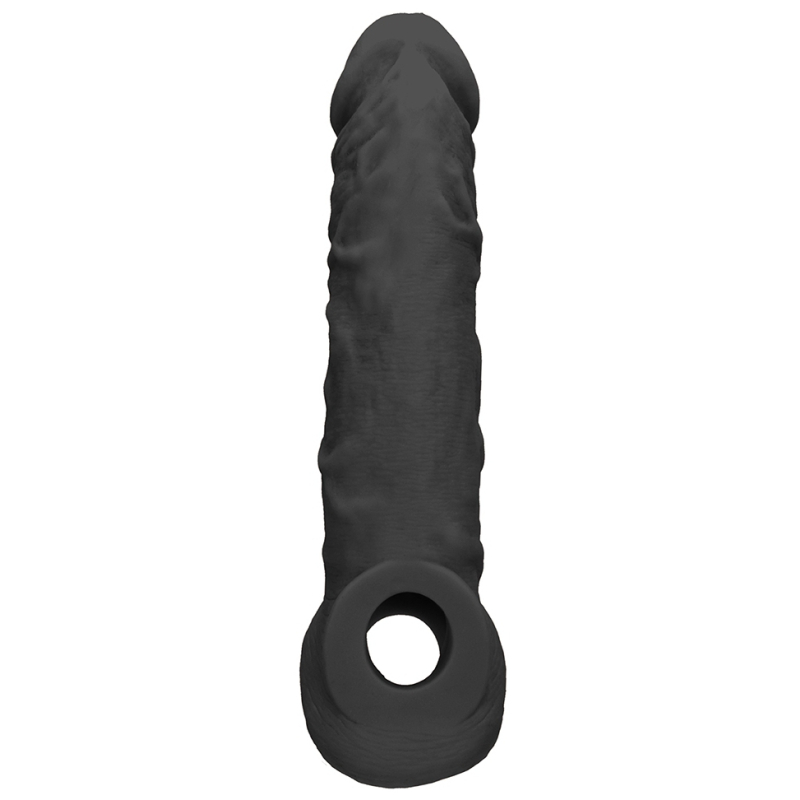gaine de penis realrock curve 17 x 45cm noire 3