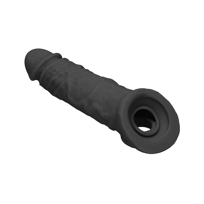 gaine de penis realrock curve 17 x 45cm noire 5