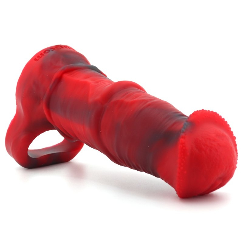 gaine de penis red horse 16 x 48cm 1