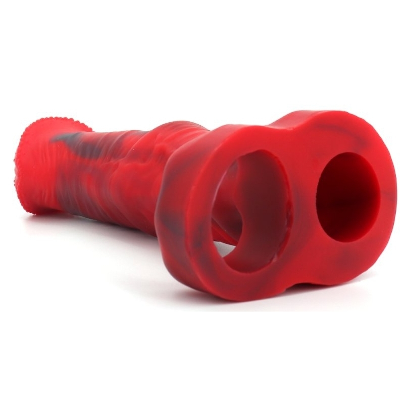gaine de penis red horse 16 x 48cm 2