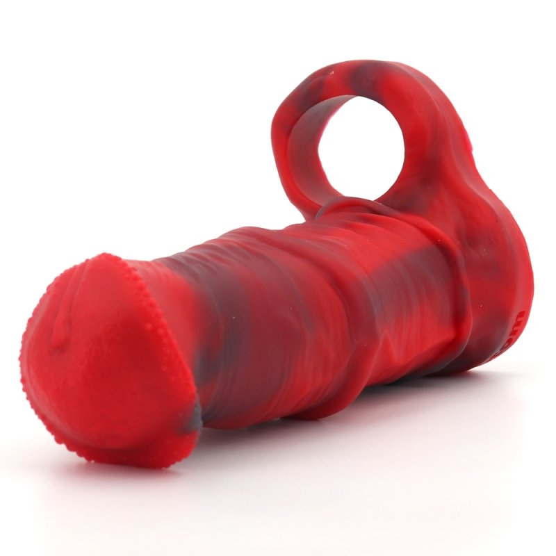 gaine de penis red horse 16 x 48cm 6