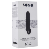 gaine de penis ribby penis sono n32 11 x 3 cm noire 1