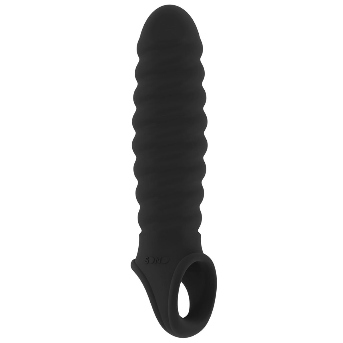 gaine de penis ribby penis sono n32 11 x 3 cm noire